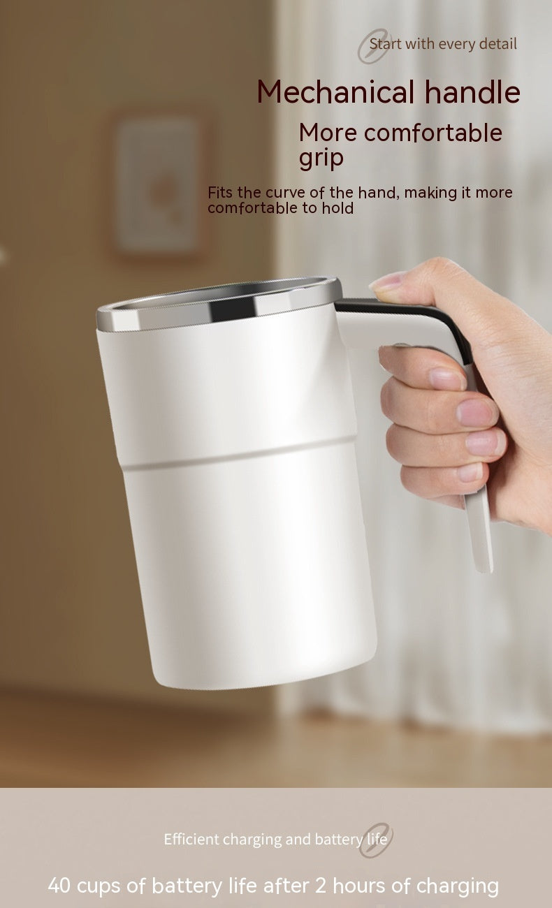 Automatic Electric Magnetic Mixing Coffee Cup